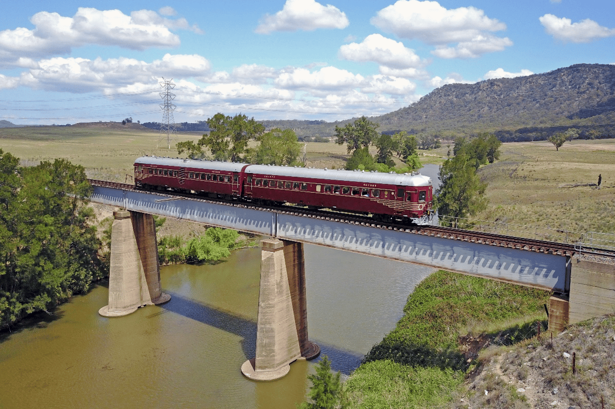Goulburn River Bridge at Wollar - photo Wayne Eade