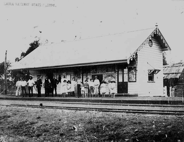 Laura Station, 1896