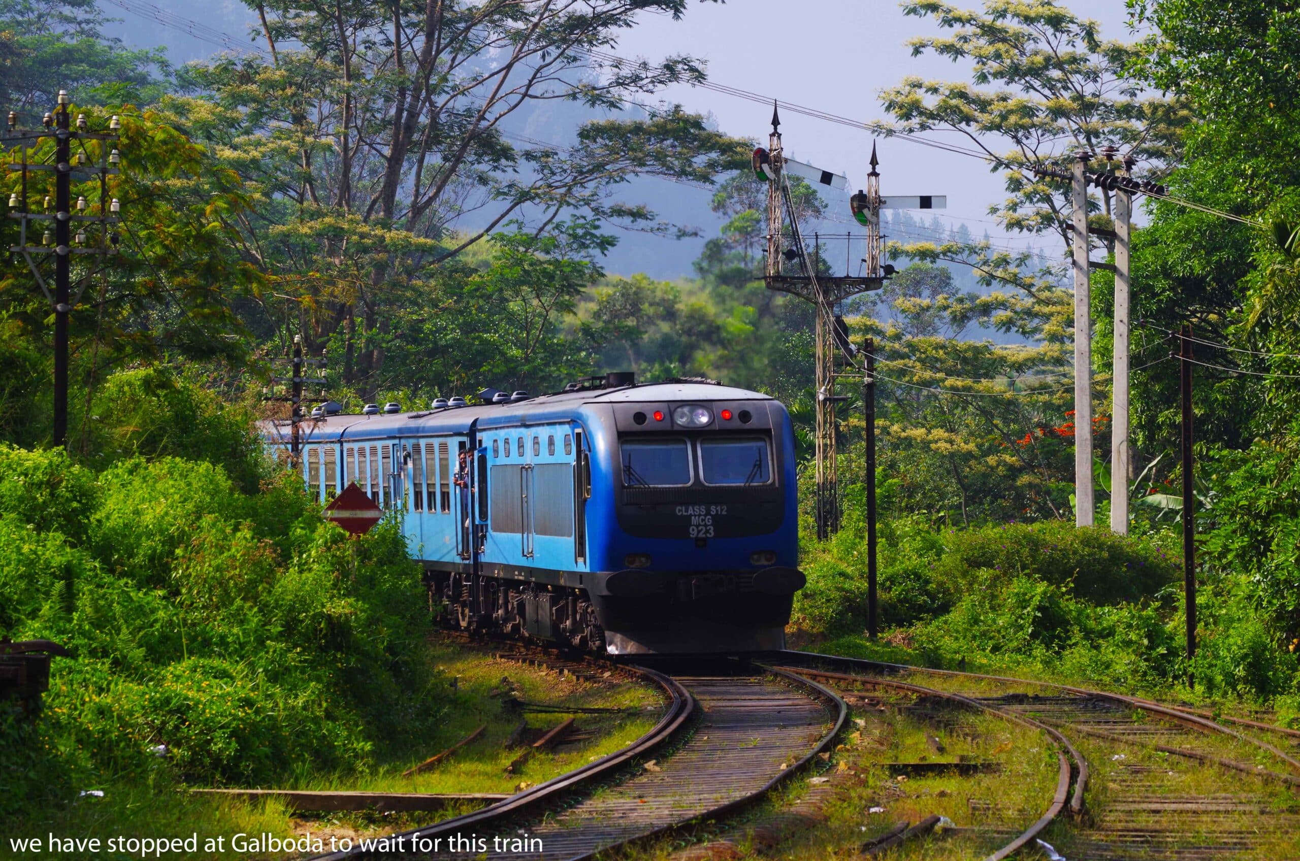 Local train in the Central Highlands