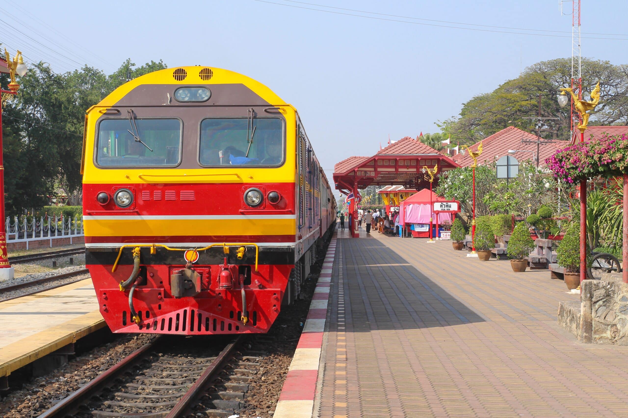 Captain train from Surat Thani to Hua Hin