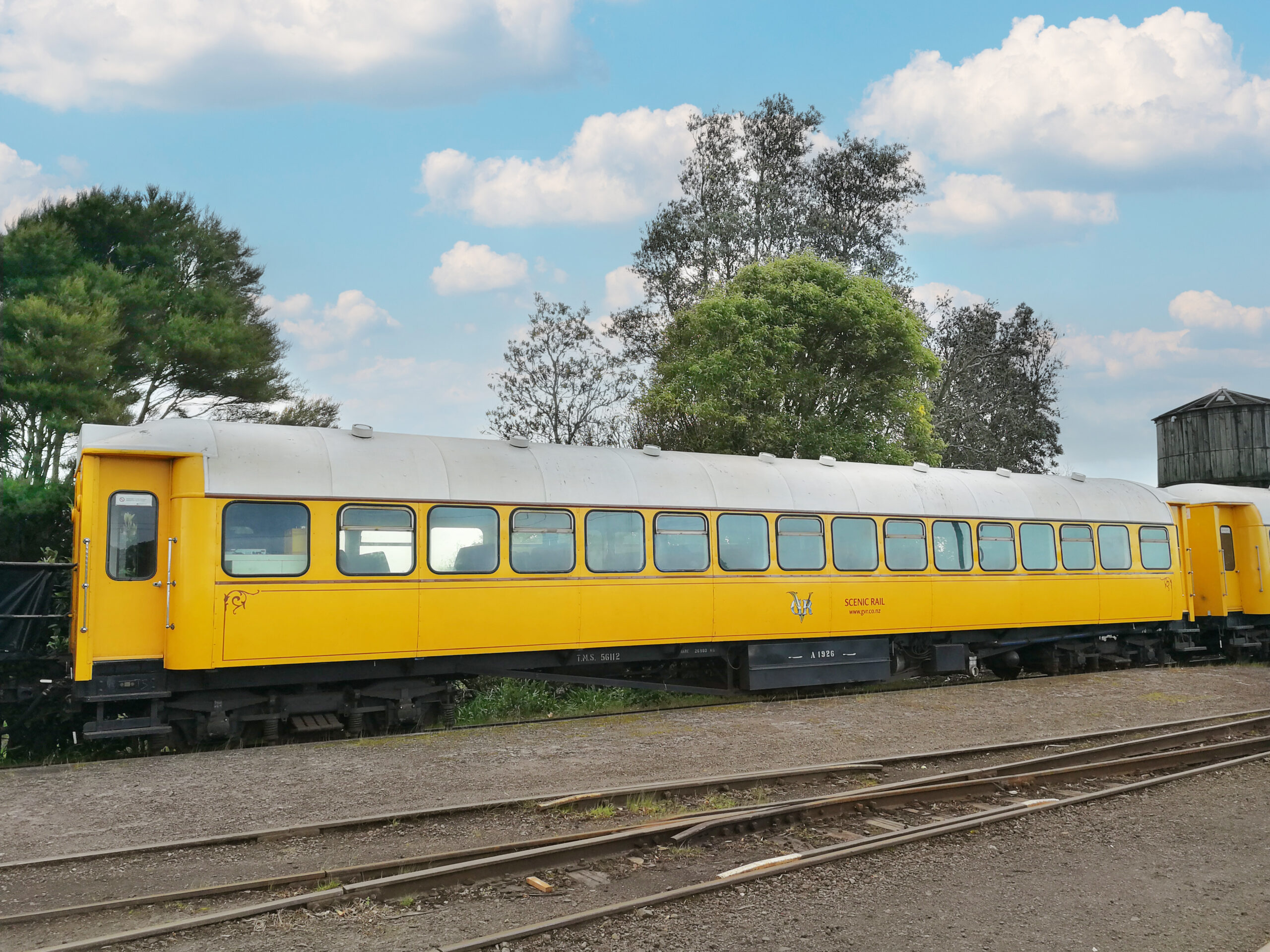 Wooden carriage exterior