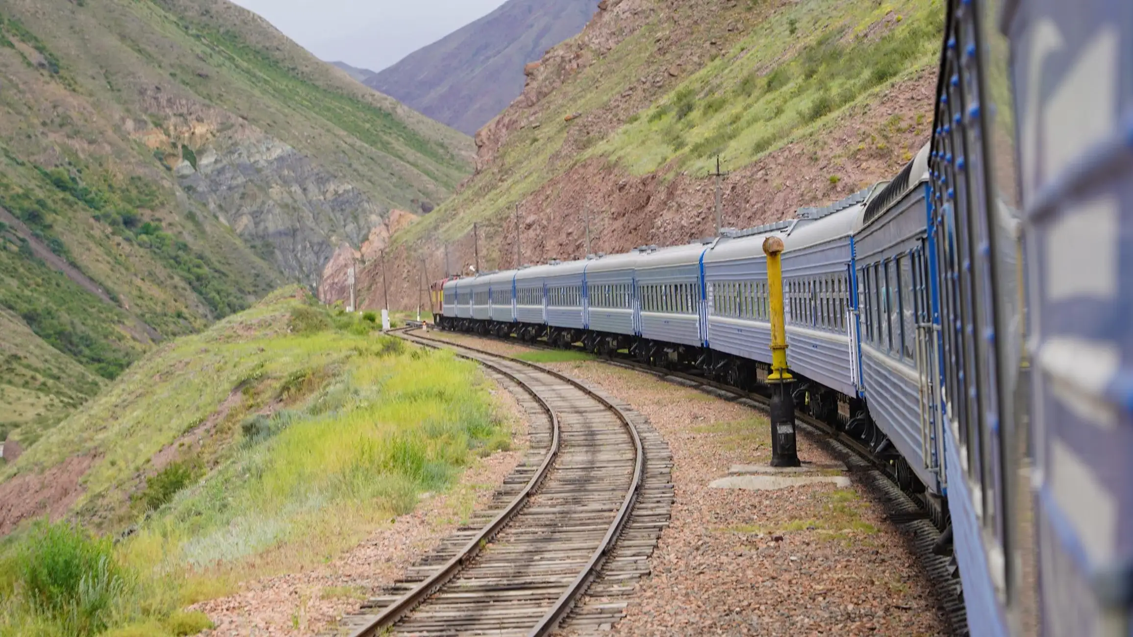 Scenic Train from Bishkek to Balykchy