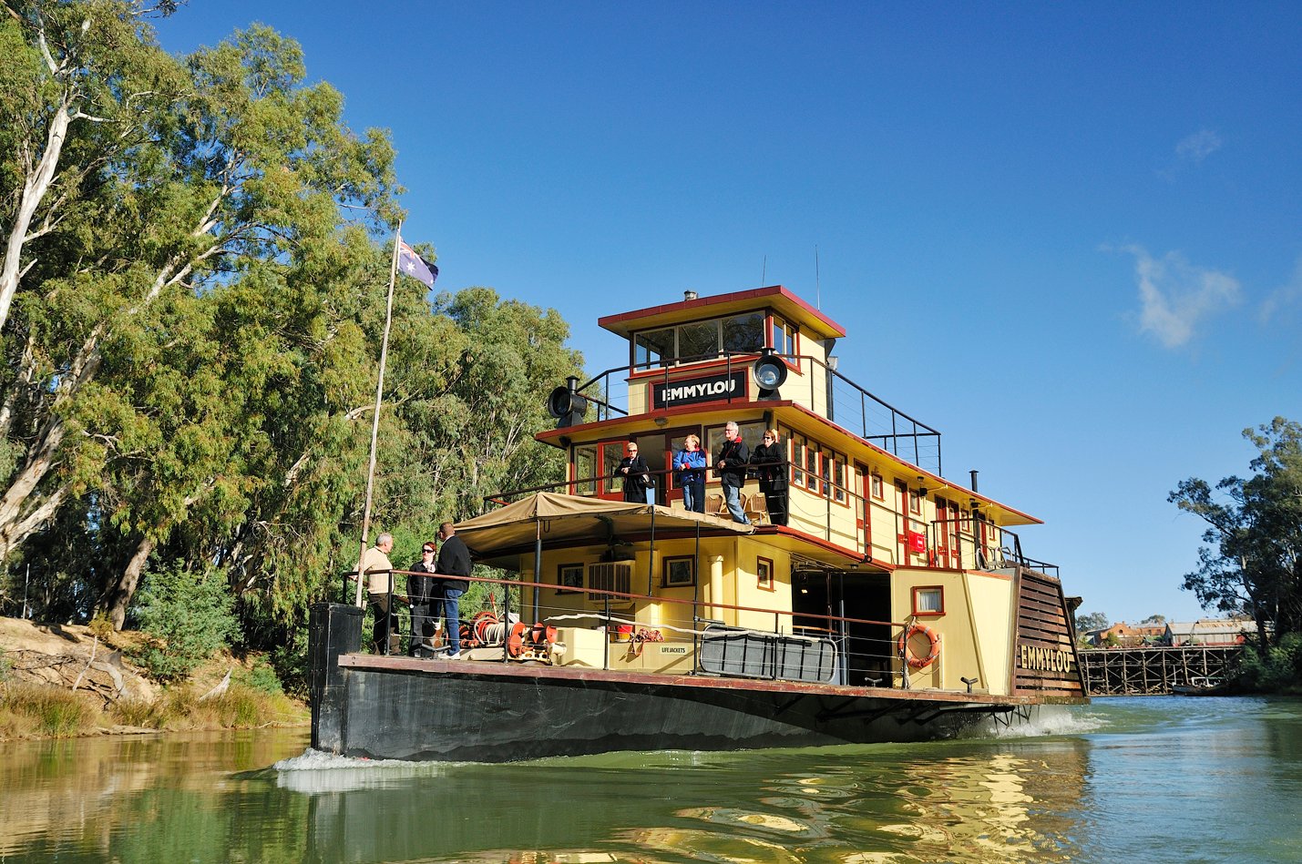 PS Emmylou Authentic Murray River Paddlewheeler