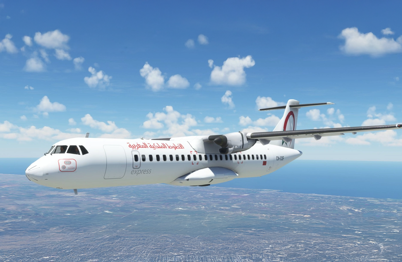Domestic Flight on an ATR 72